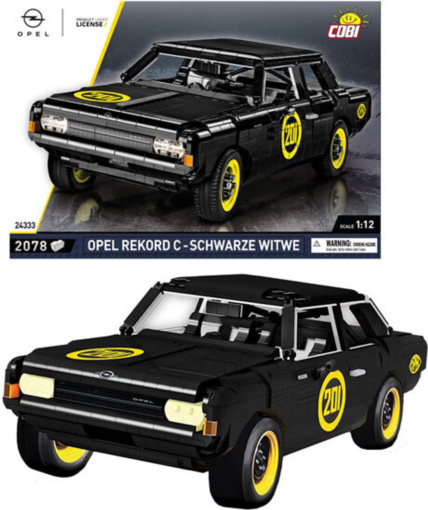 COBI Opel Rekord C Schwarze Witwe, Bausatz, 10 Jahr(e), Produktbild 