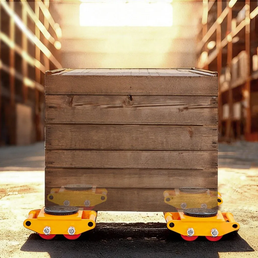 Chariot industriel 6 tonnes idéal pour usines et déplacement machine - 8