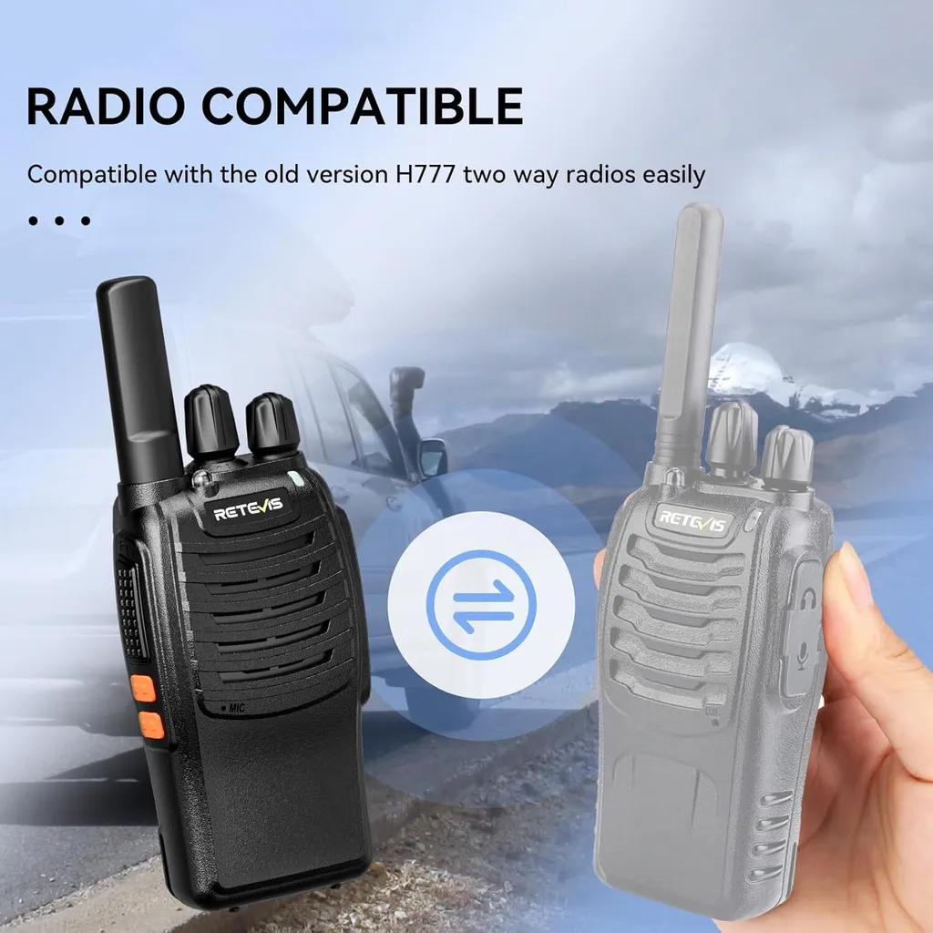 Talkie-Walkie sans Licence Retevis H777 : Restez Connecté Partout