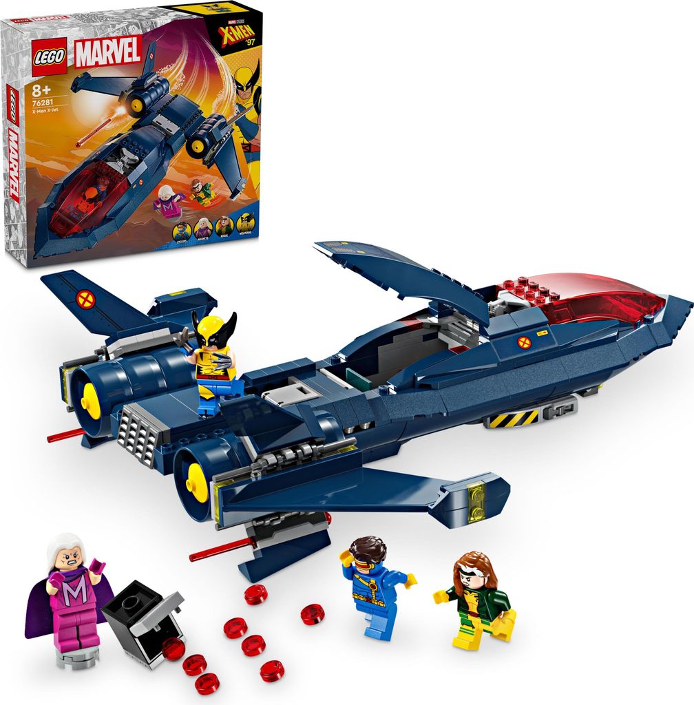LEGO® Marvel Super 76281 X-Men X-Jet Immagine del prodotto 
