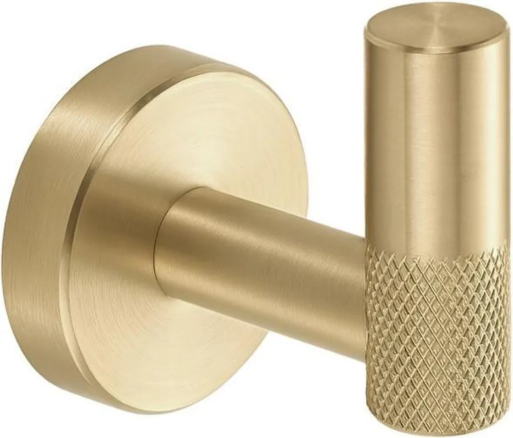 Appendino Oro Spazzolato REA 6606 - Eleganza e Ordine per il Tuo Bagno