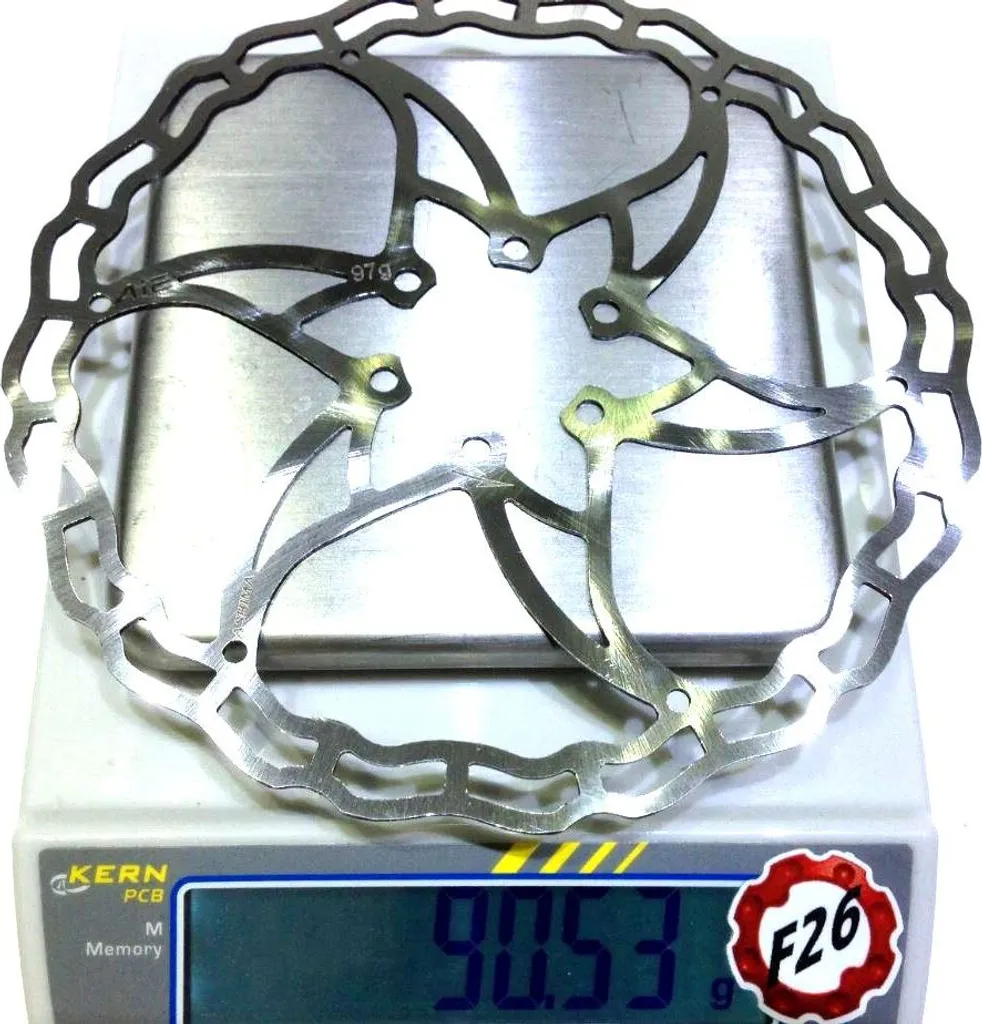 Disque de frein pour VTT Ashima 180mm : Freinage Ultra Léger Ai2
