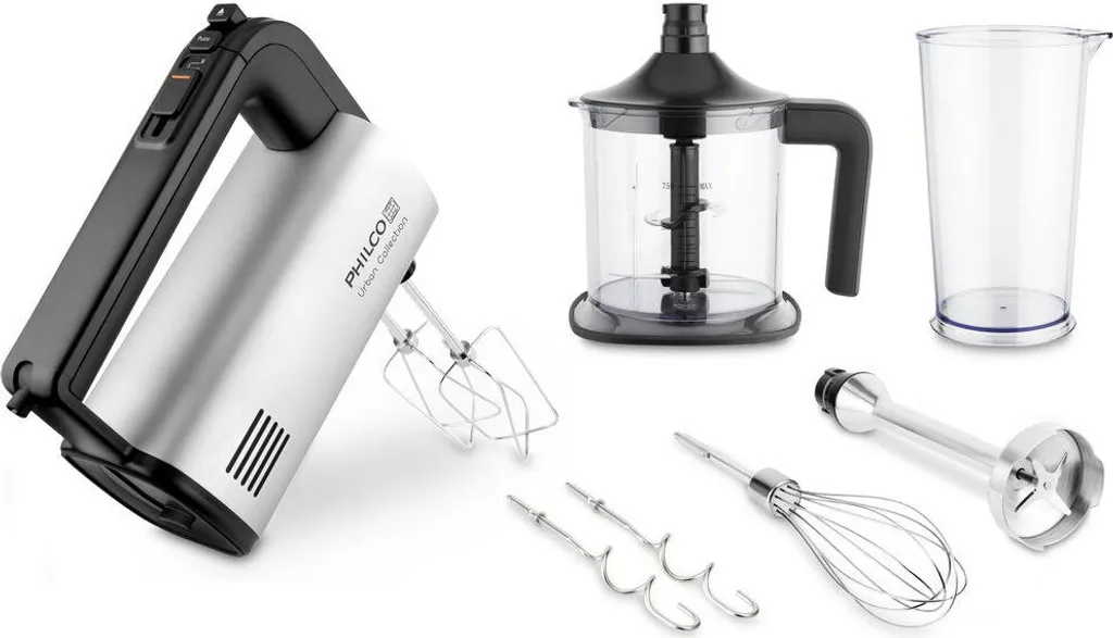 Batteur mélangeur Philco PHHM 6325 pour pâtisserie et blancs en neige