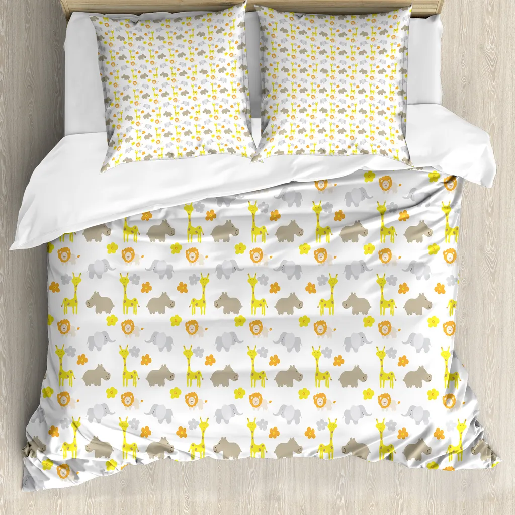 Housse de couette Jungle pour lit enfant : confort et décoration