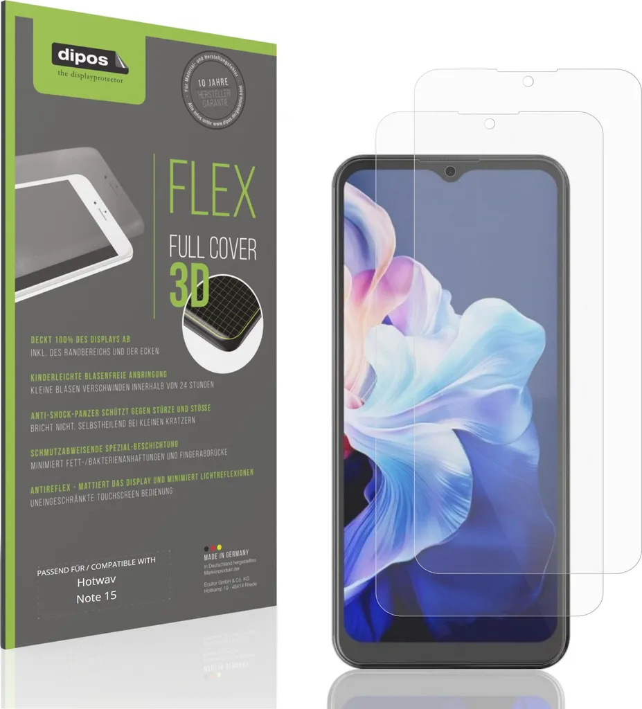 Pellicola Protettiva per Huawei nova 8 SE Protezione Schermo Antiriflesso dipos