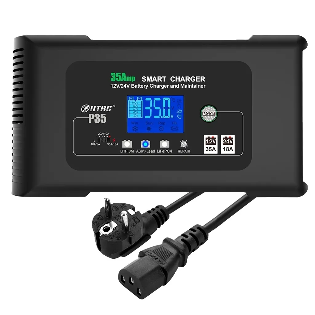 Récupérez votre batterie avec ce chargeur 12V 24V 35A mode réparation