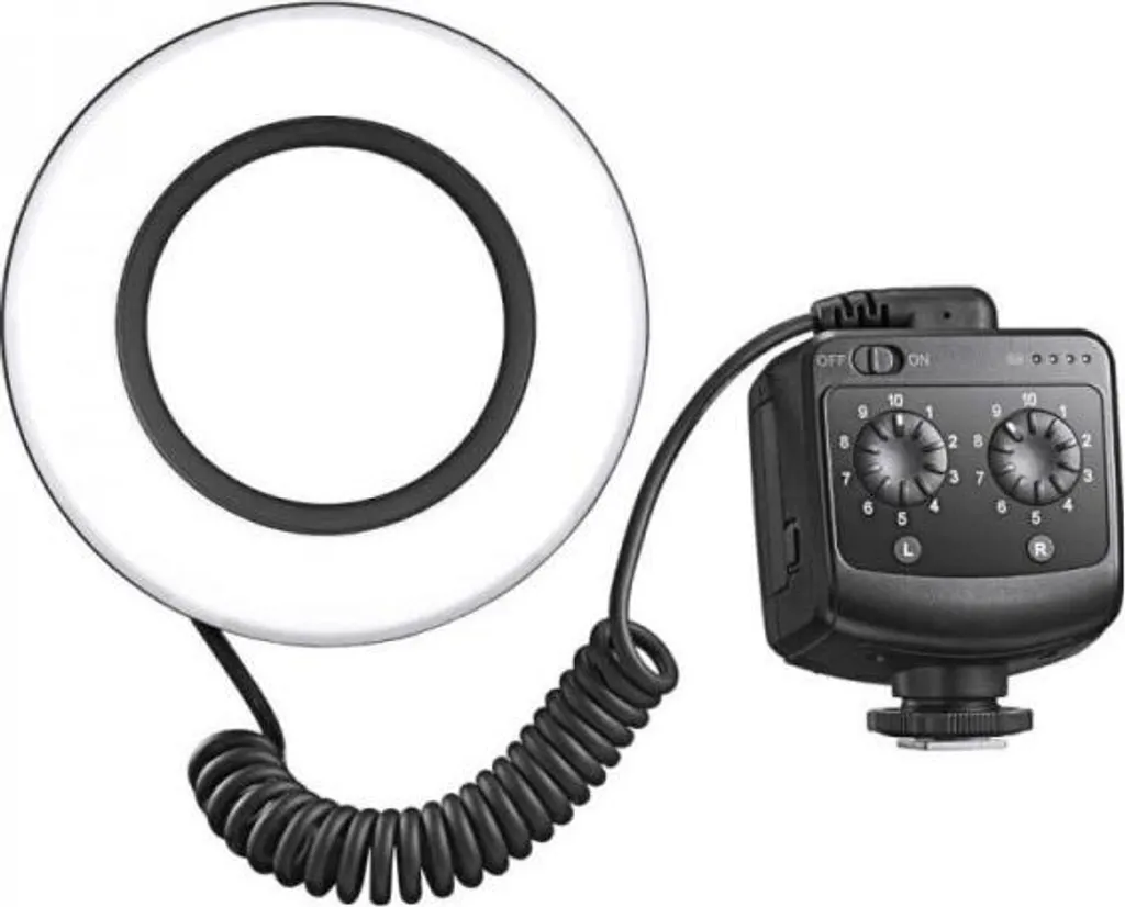 Flash Macro Ring72 Intensité Réglable avec 72 LED Haute Densité