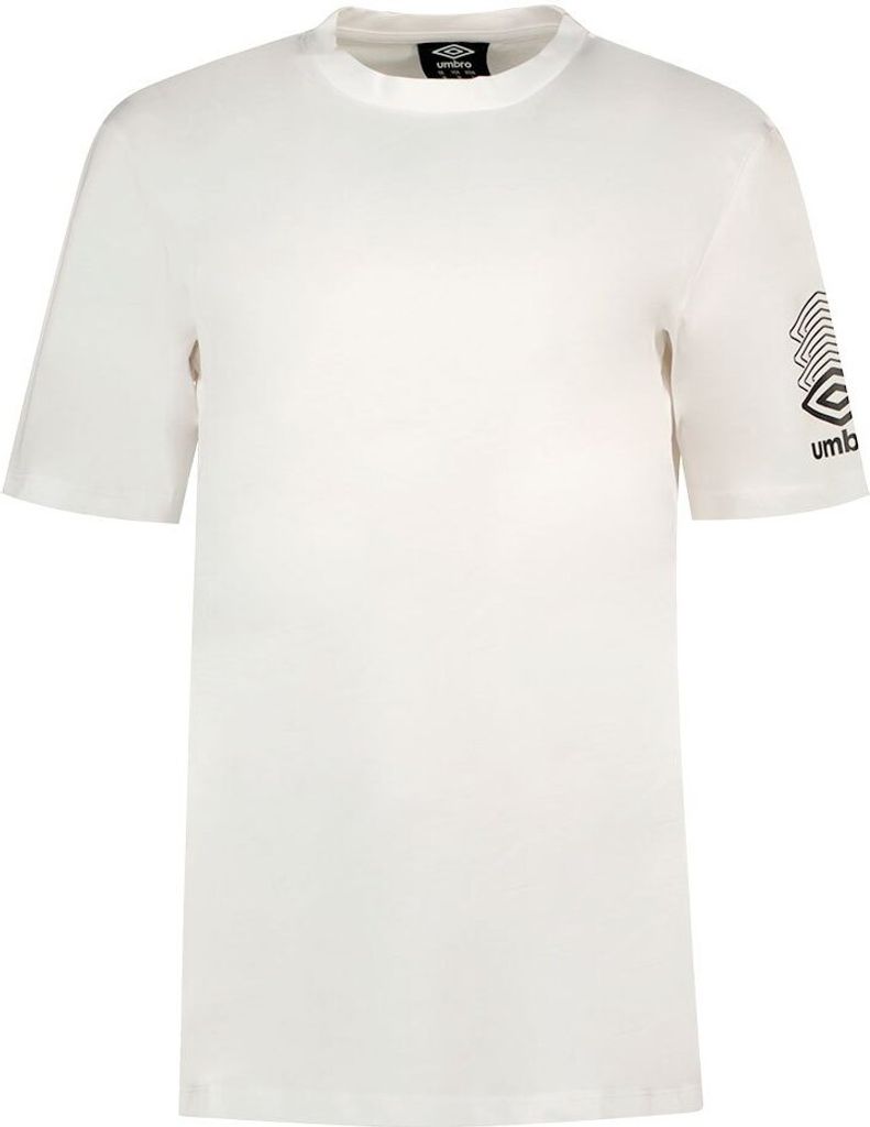Umbro Terrace Graphic Kurzarm-t-shirt Weiß L Mann Weiß L
