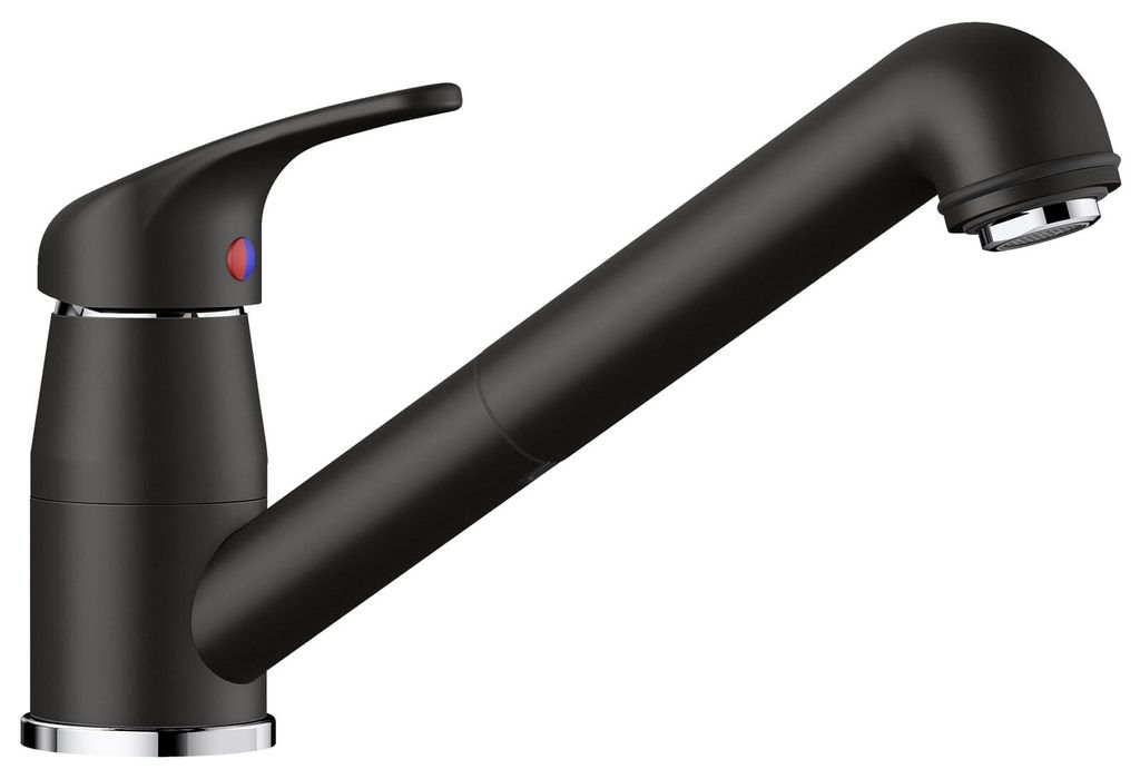 Blanco Küchenarmatur DARAS-S DVGW  schwarz matt 526153 Produktbild 