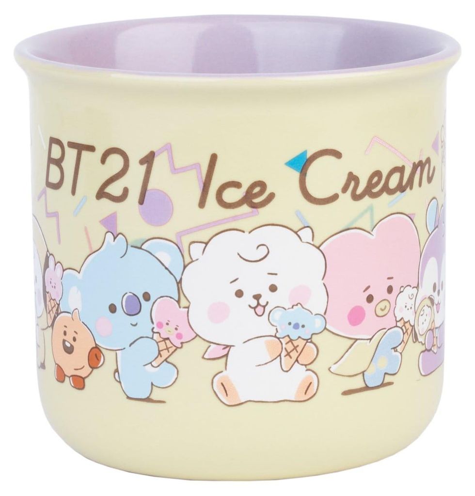 Grupo Erik Premium Ice Cream Bt21-becher Rosa  Rosa One Produktbild 
