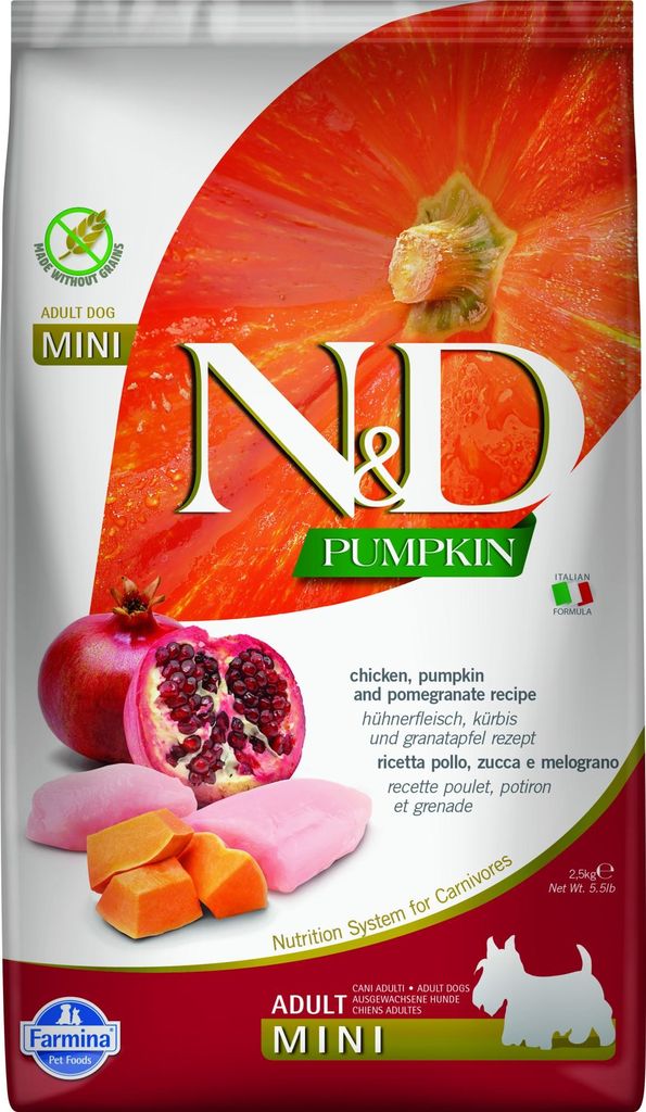 Farmina Pet Food N&D Prime, Adult, Klein (5-10 kg), Huhn, Produktbild 