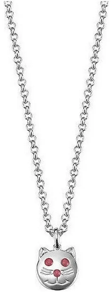 Collier Fille Esprit ESNL92781A340 avec Chaîne Réglable et Finition Argent