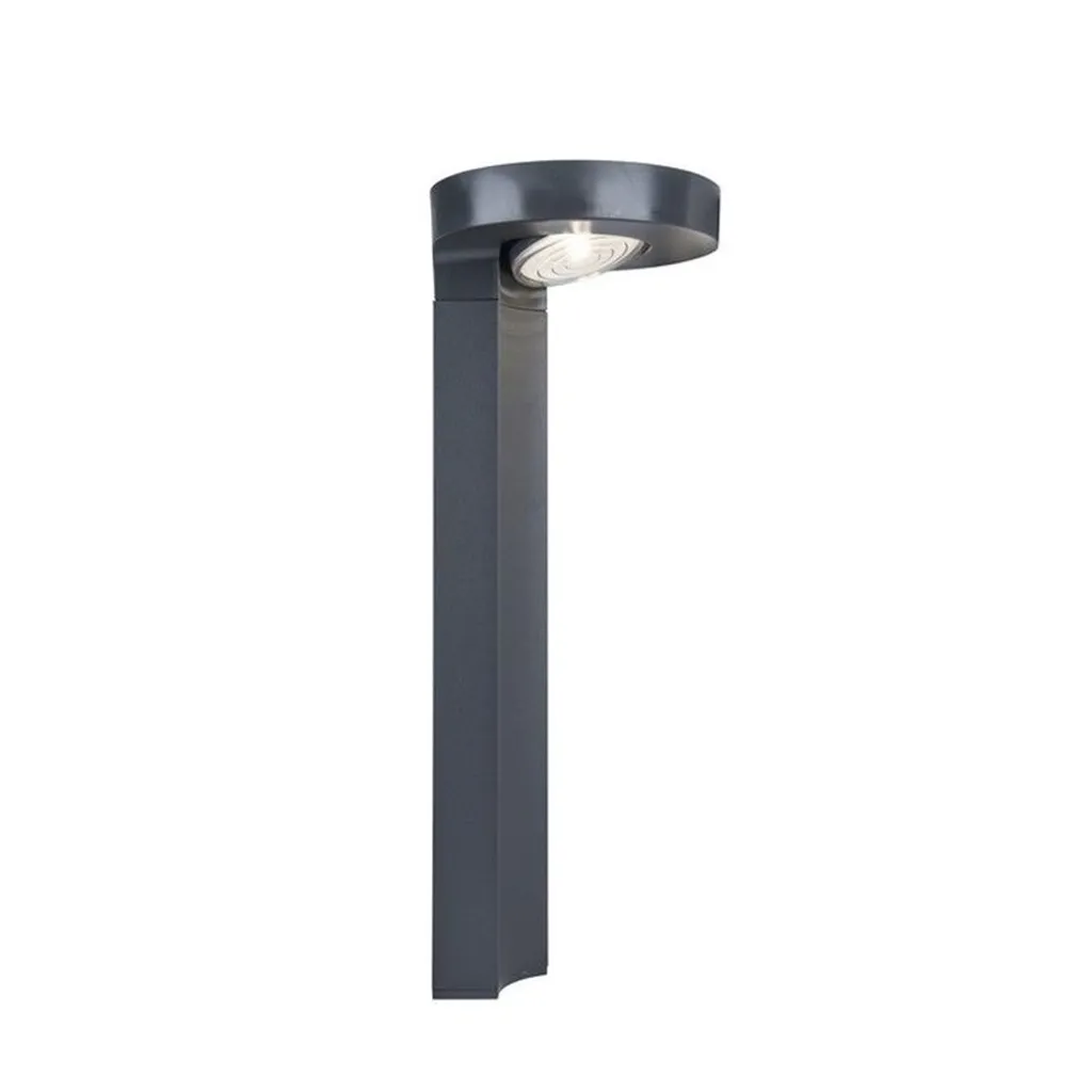 Éclairage de jardin solaire DISO Lutec gris pour terrasse et allées