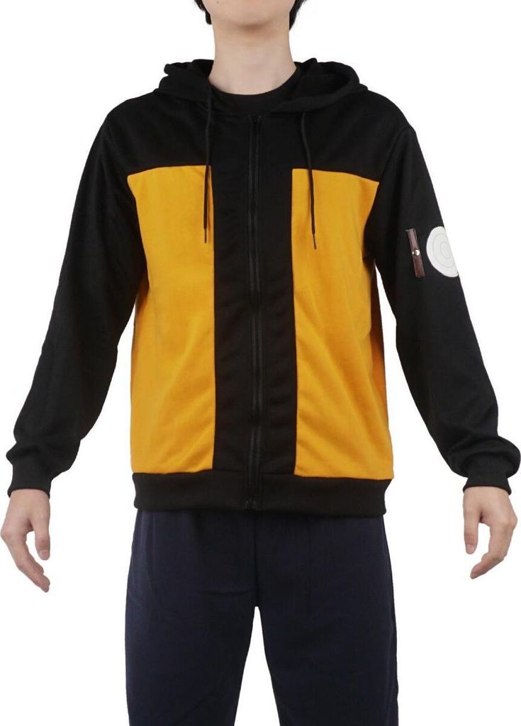 Bunda s kapucí pro fanoušky Naruto Shippuden | Svetr na zip Obrázek produktu 