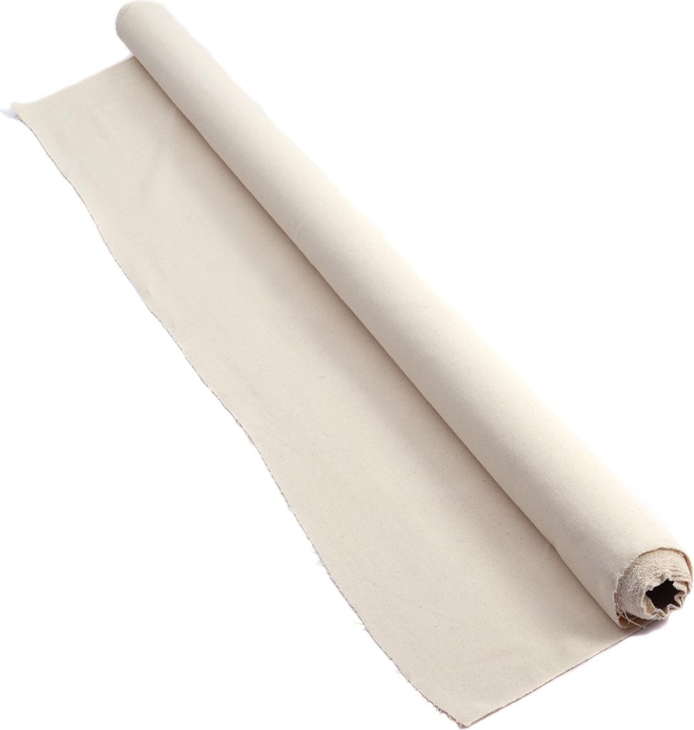 LEINWAND AUF ROLLE | 1,6x5m, 200 g/m² Baumwolle | Maltuch Produktbild 