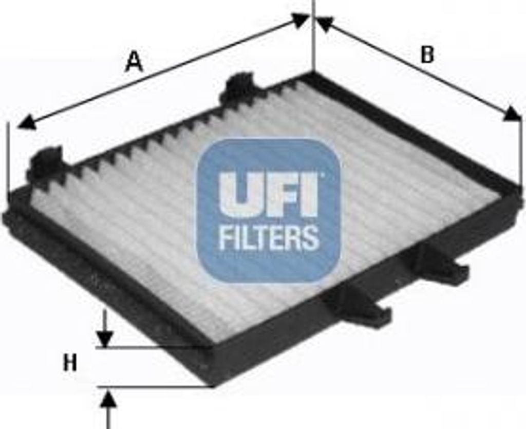 UFI 53.128.00 Innenraumluftfilter OE MR360889 kompatibel mit Space Runner, Space Wagon