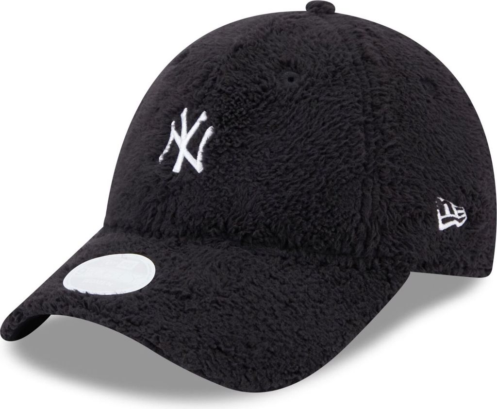 New Era 9Forty Damen Sherpa Cap - TEDDY NY Yankees schwarz