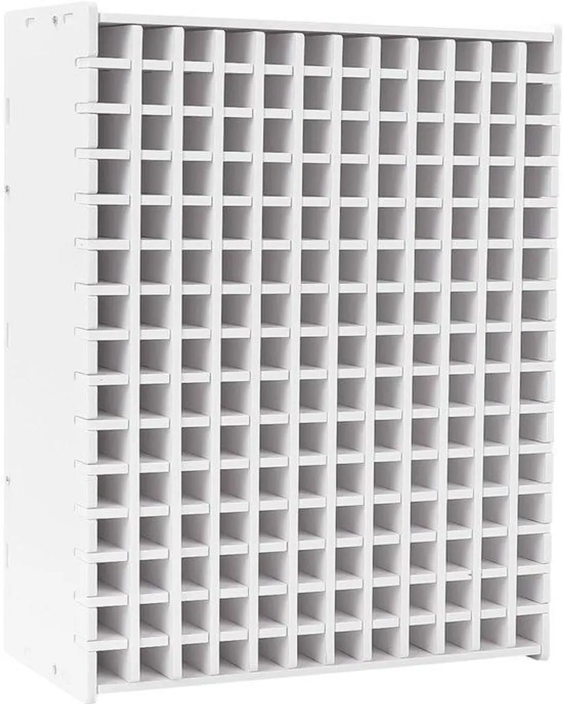 Rangement crayons 180 cases en PVC robuste, format tour 27x13x35 cm