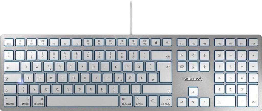 Cherry JK-1610US-1 CHERRY TAS KC 6000 SLIM FOR MAC Corded Immagine del prodotto 