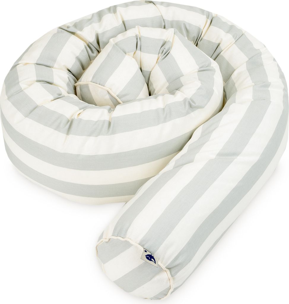 Bettschlange ORGANIC STRIPES BHT 36x13x52 cm bunt Produktbild 