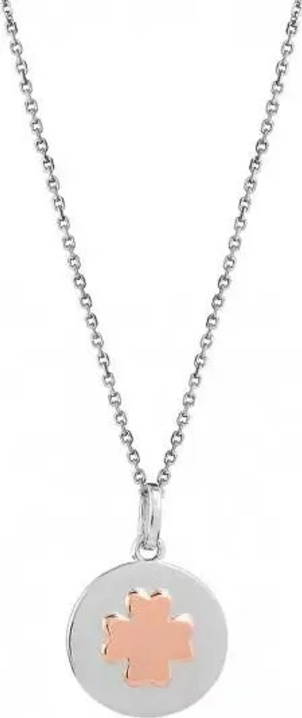 Xenox Collier Trèfle à quatre feuilles Argent 925 rosé XS3434RK