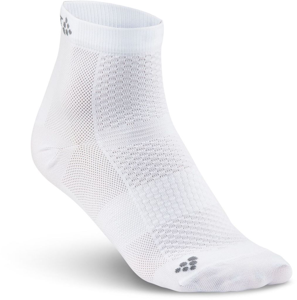 CRAFT Cool Mid 2 Pack Sock White 34/36