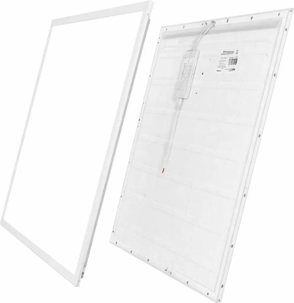 Éclairage Bureau Panneau LED 60x60 Dimmable avec Détection - Lot de 2