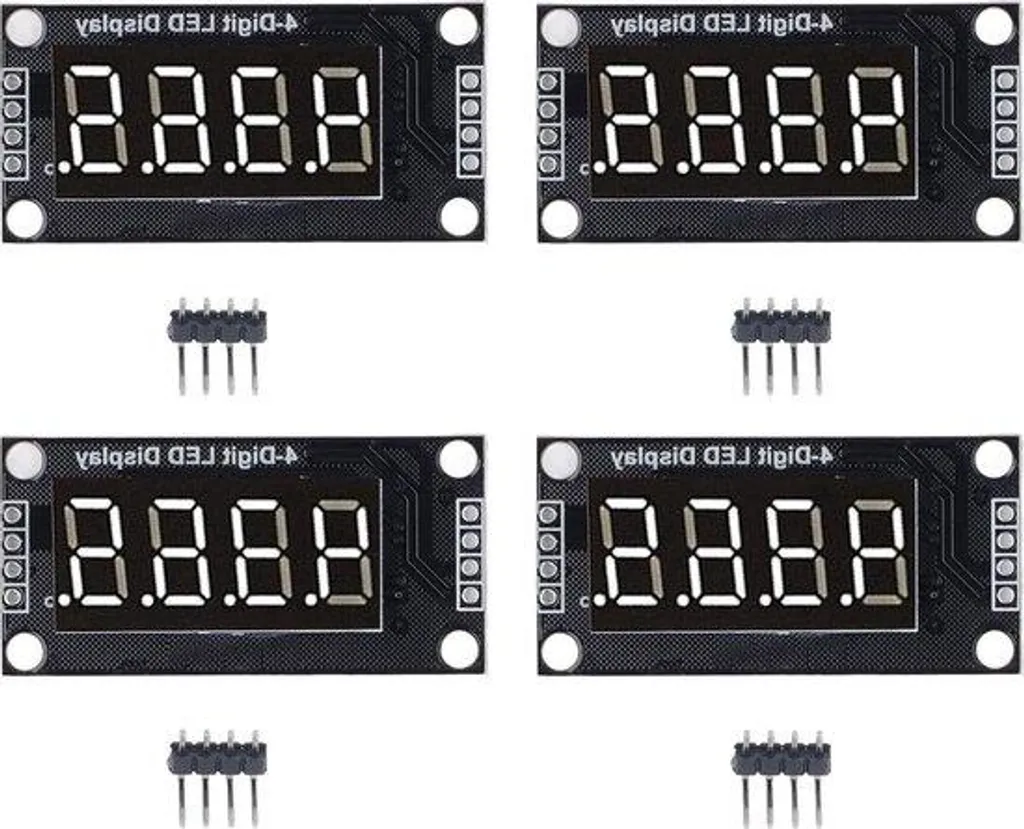 Afficheur Digital LED Blanc 0,36 Pouce 4 Digits pour Arduino et Pi