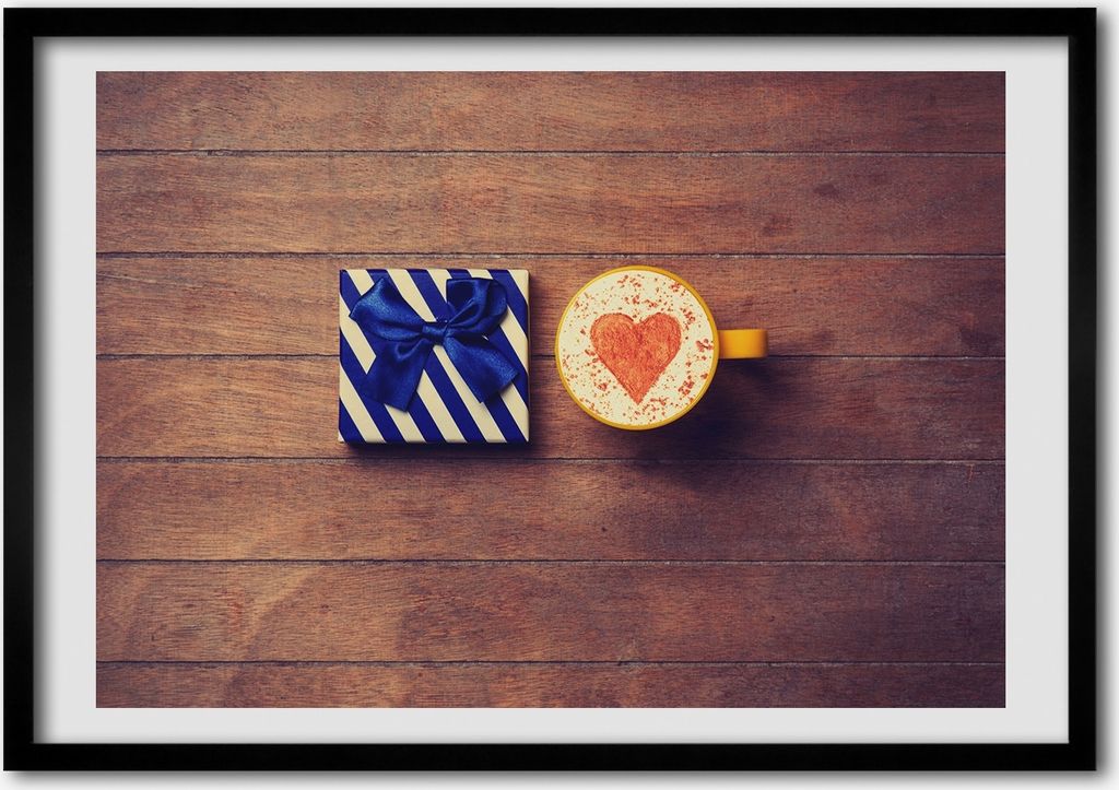 Bild - Bilder - Bilderrahmen - 70 cm x 50 cm - MDF-Rahmen, Produktbild 