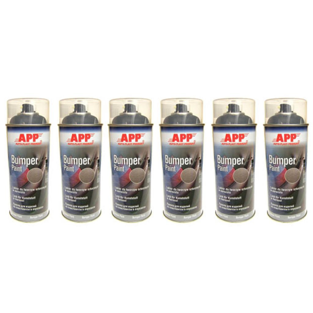 APP Bumper Paint Spray  f. Kunststoffe, schwarz 400ml Produktbild 