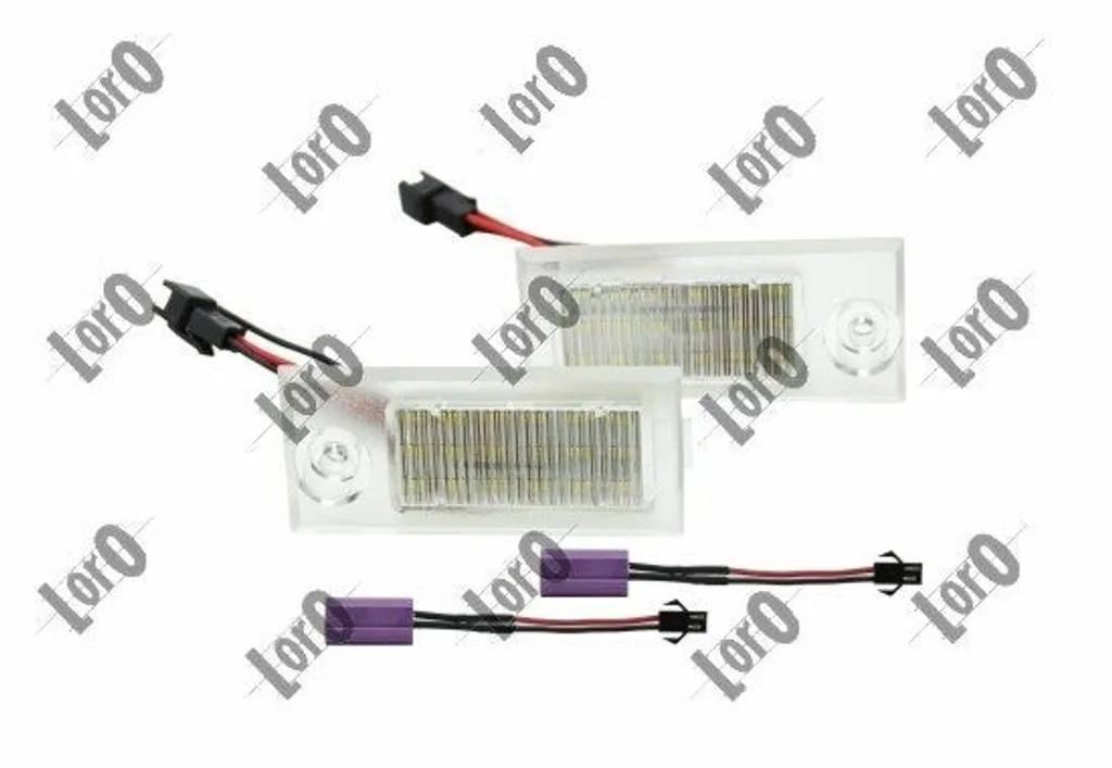 Kit Luci Targa LED Audi A6 4B C5 ABAKUS | Upgrade Estetico Compatibile 4B5943021