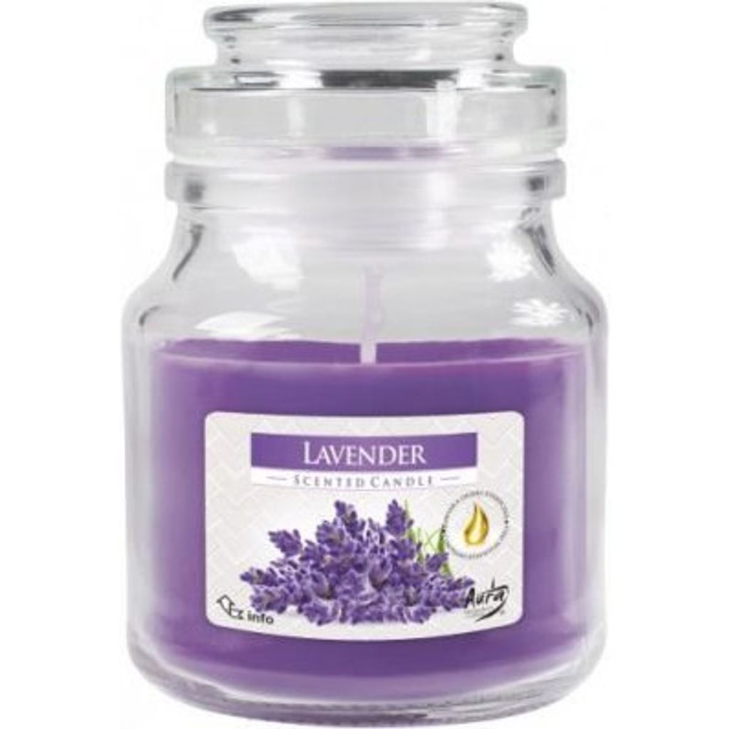 Levanduľová relaxačná vonná sviečka pre aromaterapiu Obrázok produktu 