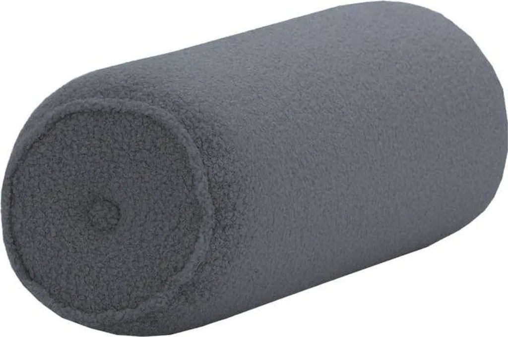 Coussin rouleau Teddy granite pour le repos du dos - Polochon confort