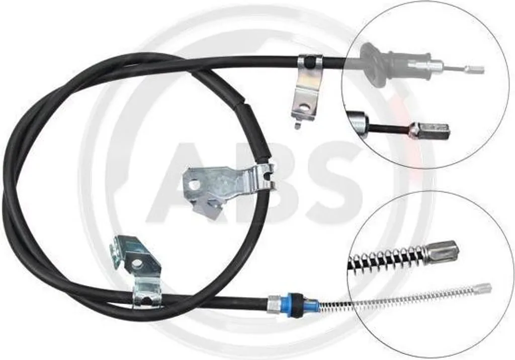 Câble frein à main A.B.S. K17287 robuste avec protection anti-corrosion