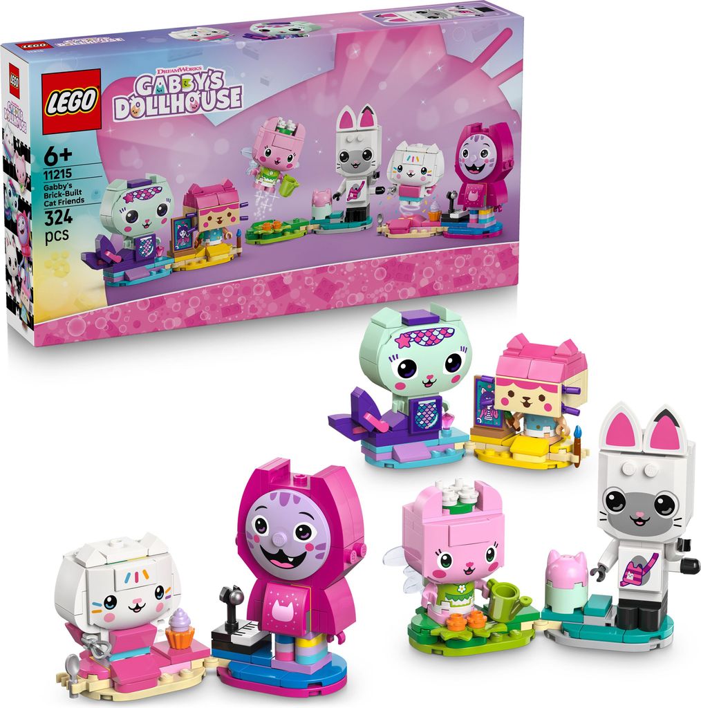 LEGO Gabbys Puppenhaus Gabbys Katzenfreunde aus LEGO Produktbild 