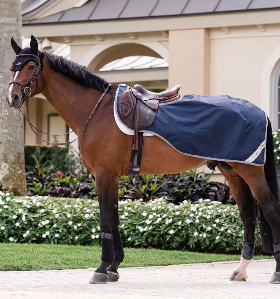 Horseware Nierendecke Amigo Ripstop 900D Exercise Sheet navy, Größe:XL