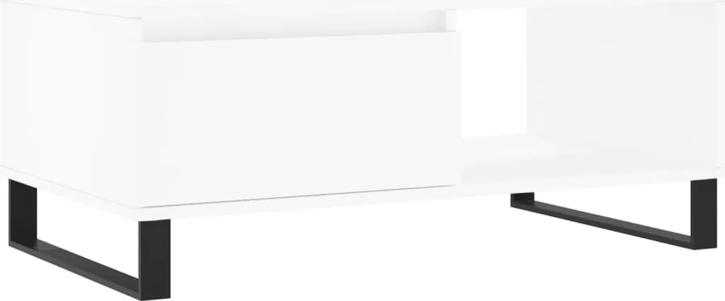 Tavolino Bianco Maison Exclusive 90x50x36.5 cm - Offerta Esclusiva Online