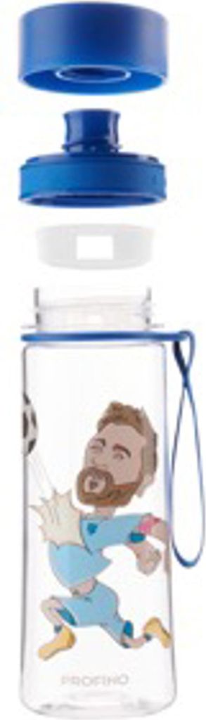 Trinkflasche 'Infuze',Transparent Fußball