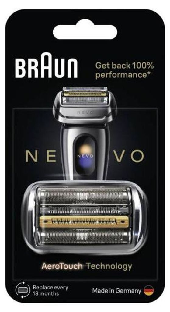 Braun NEVO, Heren, Universeel, NEVO, Roestvrij staal, Productafbeelding 