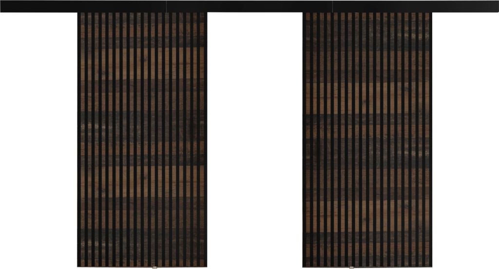 KIER FURNITURE Doppelschiebetür Komplettset BELMO, Innentüren Komplettset 172x205x1,6 cm
