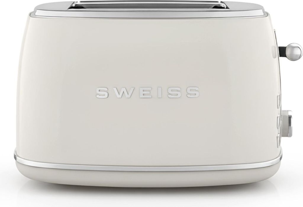 SWEISS Vintage-Toaster GRS8 - Beige Produktbild 