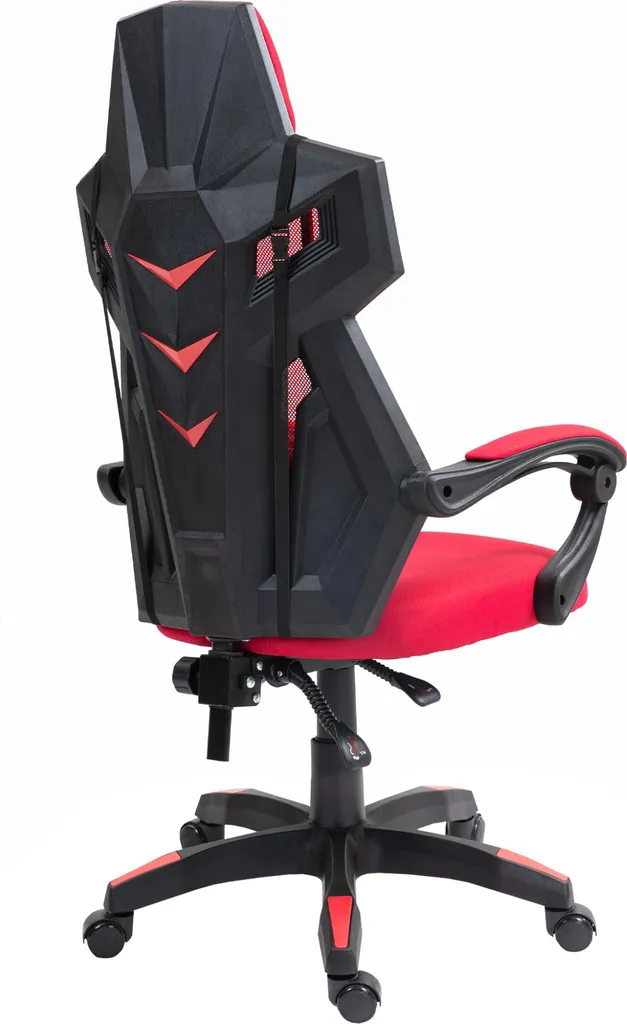 Siège Gaming Rouge Aga pour Setup PC, Dossier Réglable et Ergonomique - 6