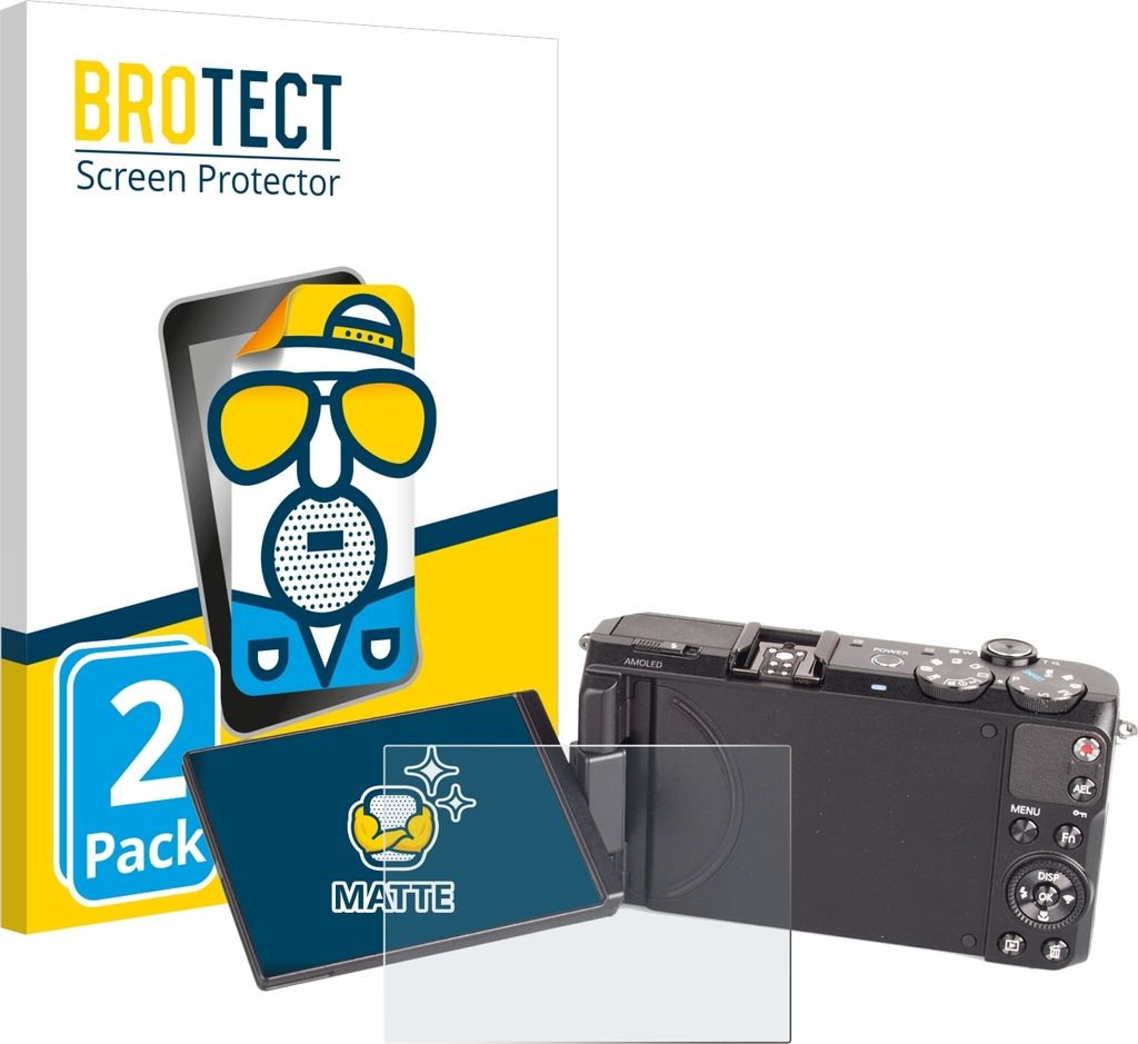 2x BROTECT Schutzfolie für Samsung EX2F Displayschutz Produktbild 