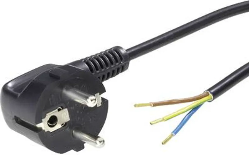 Lapp ÖLFLEX 70261149 Cavo 2 metri Spina Schuko Nero 3G1.5 mmq