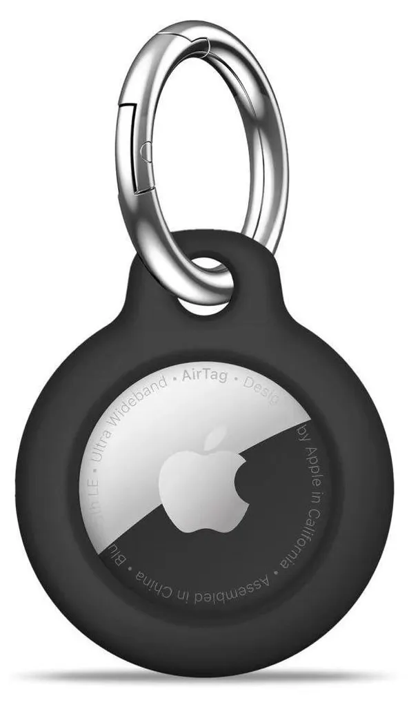 Tech-Protect 4 Pezzi Custodia Apple AirTag 1 / 2 Nero - Protezione Top - 2