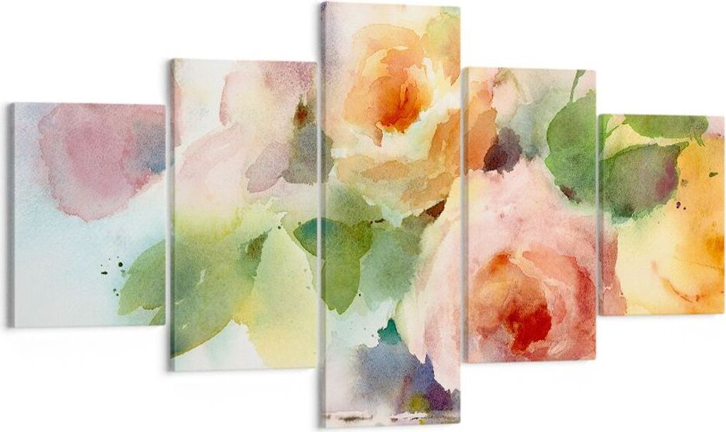 Bild auf Leinwand - Leinwandbild - Rose Blume Garten - Produktbild 