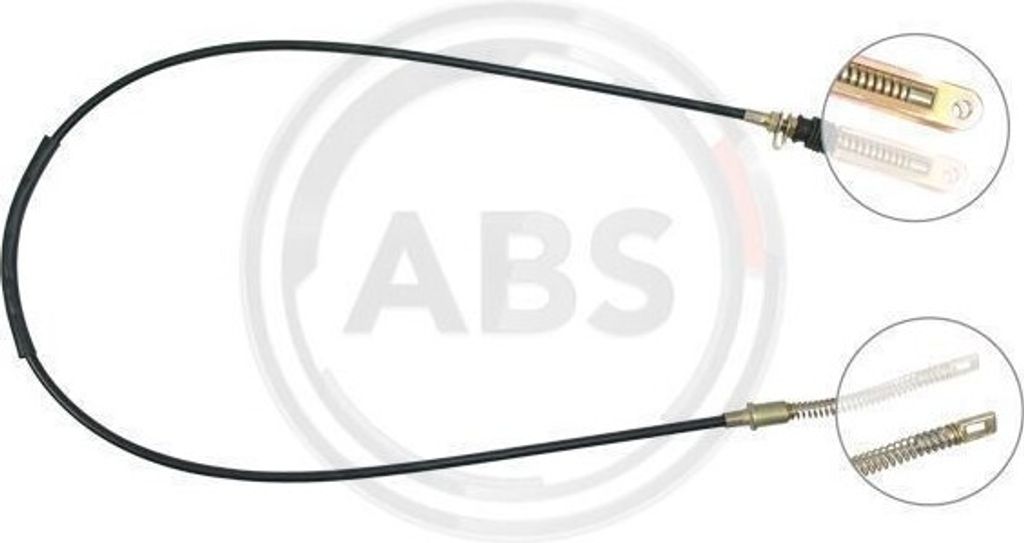 A.B.S. Handbremsseil Seilzug Feststellbremse für SUZUKI SJ 413 (OS) Hinten K11655