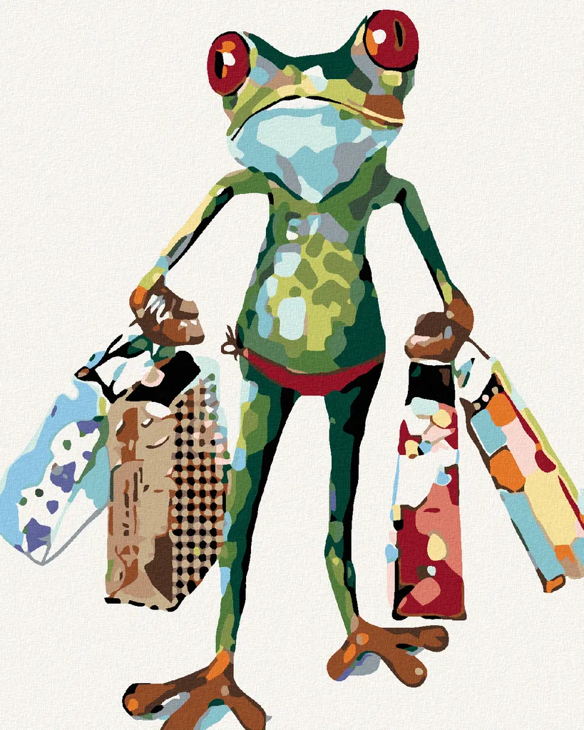 Diamond Painting Zuty Rana Shopping 40x50 cm Telaio Legno Incluso