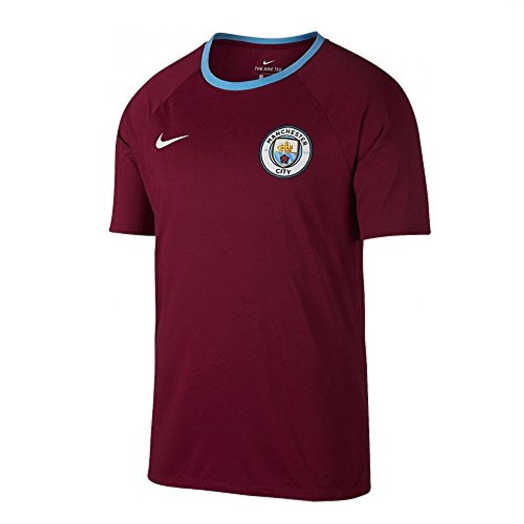 Nike 2017-2018 Man City Dry Match Tee (True Berry), XL