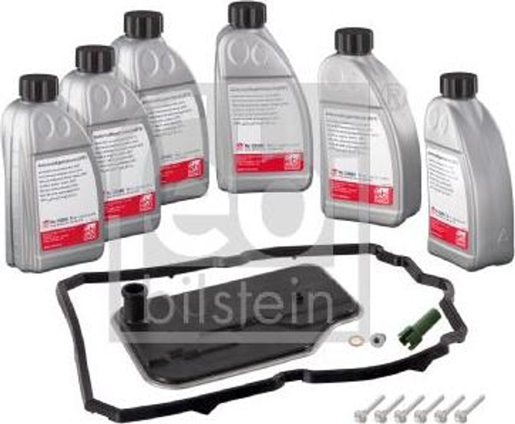 FEBI BILSTEIN 171785 Teilesatz, Ölwechsel Automatikgetriebe OE 2212770000 kompatibel mit C-Klasse, CLC-Klasse, CLK, CLS, E-Klasse, G-Klasse, GL-Kl...
